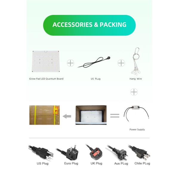 IP67 660nm 100W Quantum Board Led Grow Lights ETL