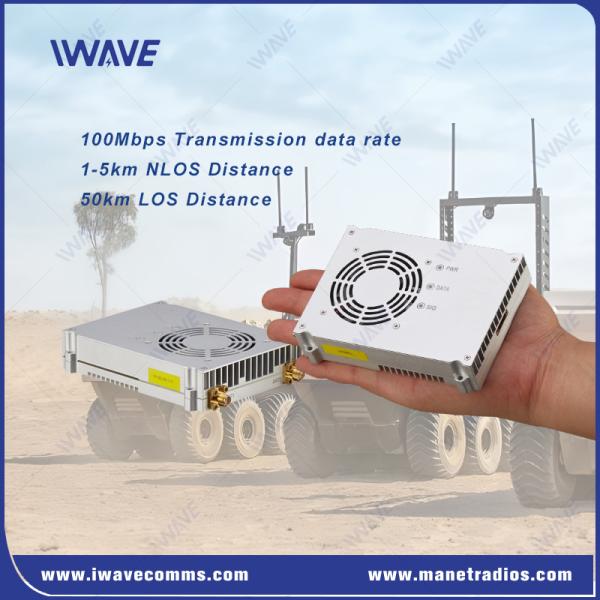 Cheap 100Mbps Wireless Point To MultiPoint Transceiver For HD Video And Data Communication for sale