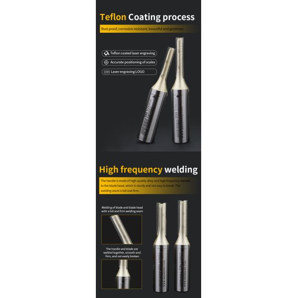 Arden Tools CNC Router Wood Cutter Bit Cutting Wood End Mill Milling Cutter CNC Machine Bit Carbide 2 Flute Straight Groove Bit