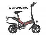 Digital Odometer Foldable Electric Bicycle Max Speed 25KM/H 12 Inch Pneumatic