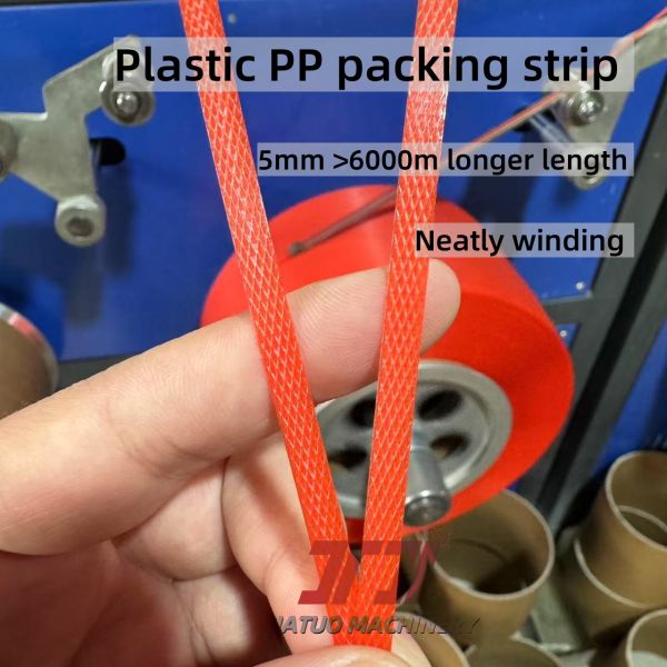 0505mm Automatic Grade Polypropylene PP Strapping Roll Of 60kg Break Strength Packing Belt