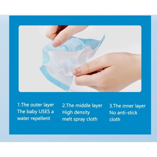 Pediatric Disposable Face Mask 14.5x9cm For Kids