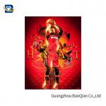 Colorful 3D Lenticular Poster Printing For NBA Advertising 50 * 71cm