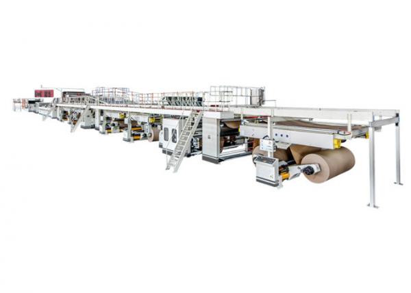 Cheap High Speed Corrugated Board Production Line Steam Heating 0.8-1.2Mpa 1800mm-II Type for sale