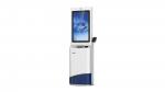 Self Service Checkout Kiosk With Barcode Scanner , POS Terminal And Loyalty Card
