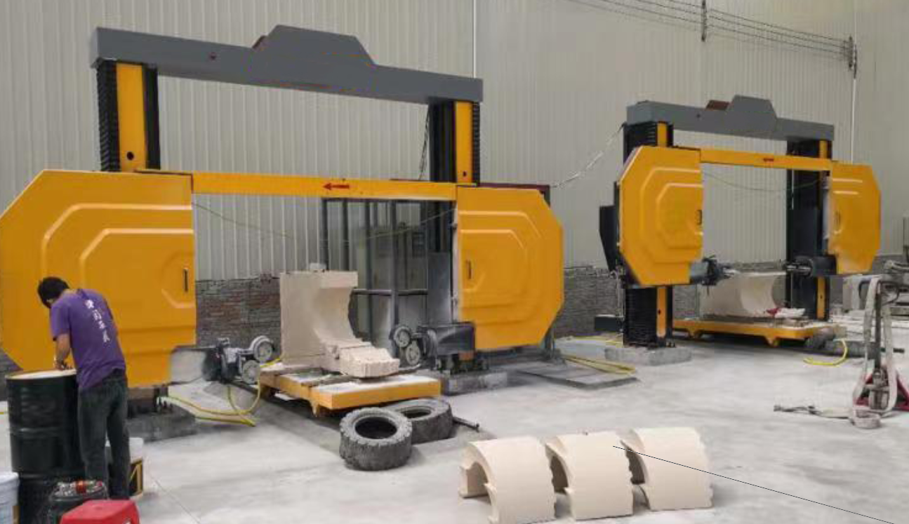 CNC Diamond Wire Saw Machine For Irregular Shapes DL-2000/2500/3000