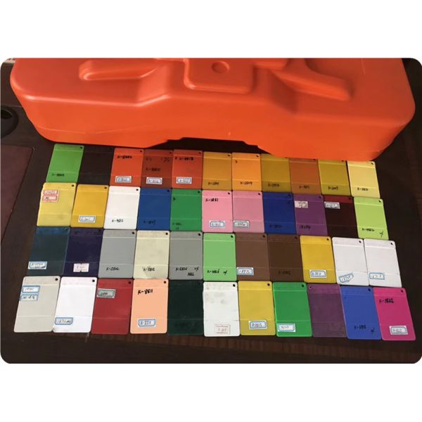 Temporary Fence Blocks Color Choices