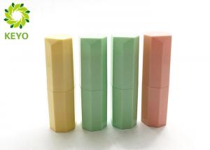 Best Colorful Polygon Plastic Empty Lipstick Containers Tube wholesale