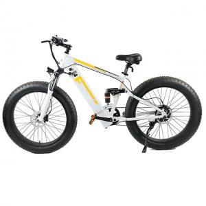Best 3H Charging Fat Tire Electric Mountain Bike , 32kph 500w Electric Mountain Bike wholesale