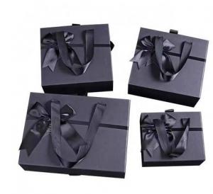 Best Folding Personalized Cardboard Boxes Gift Kraft Box With Handle Multifunctional wholesale
