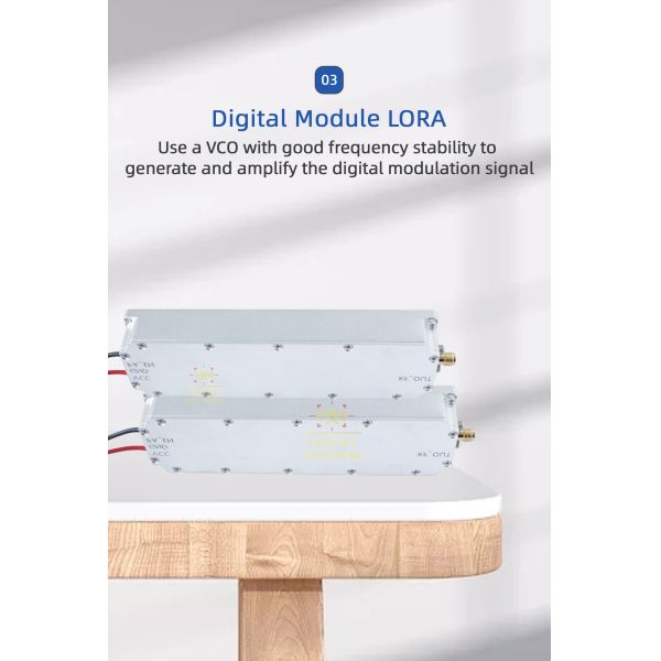 Required Power Supply More Than 3.7A 700-1000MHz 50W GaN Module Anti Drone Anti Fpv Anti Dji Anti Autel Fpv Suppresor