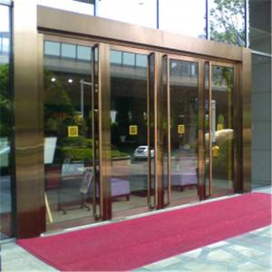 Top quality decorative mouldings stainless steel trim and frame for glass door panel
