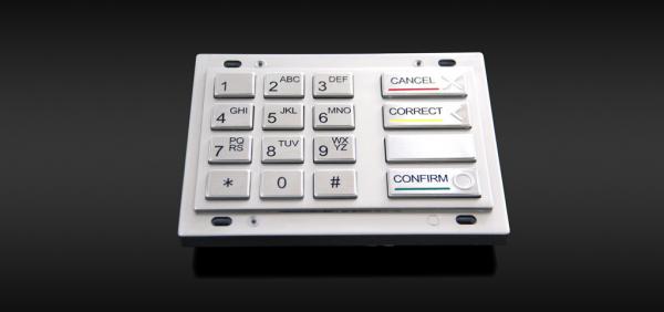 Cheap 3.6N ATM Machine Number Pad 6 Function Keys ATM Keypad for sale