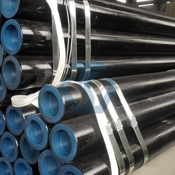 API Round Hot Rolled Welded Seamless Mild Carbon Steel Line Pipe For Oil Pipeline Construction