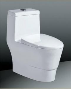 Best One-Piece Ceramic Toilet Sanitary Ware , Floor Mounted Toilet wholesale
