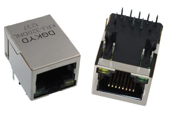 KRJ-320DNL Gigabit ethernet connector RJ45 with isolation transformer Moudles
