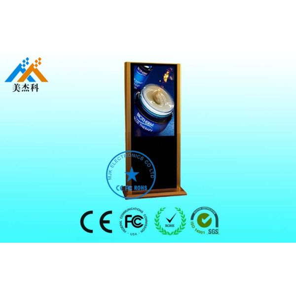 65inch Floor Standing Digital Signage Free Standing 16:9 Aspect Ratio