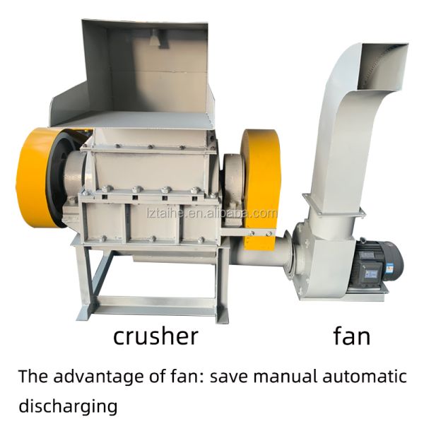 CE Plastic Crusher Machine Recycle For PP PE PET PVC PPR ABS