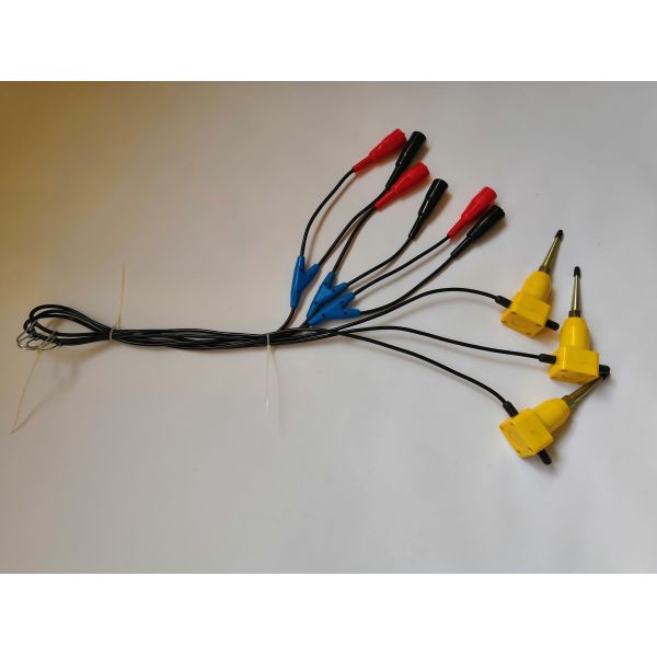 Seismic SM4 Geophone 10Hz Horizontal Direction Mueller Clips Connector