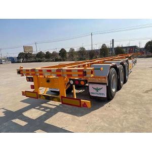 Buy cheap 40 Feet Skeletal Semi Trailer 30ton 3 Axles Semi Trailer from wholesalers