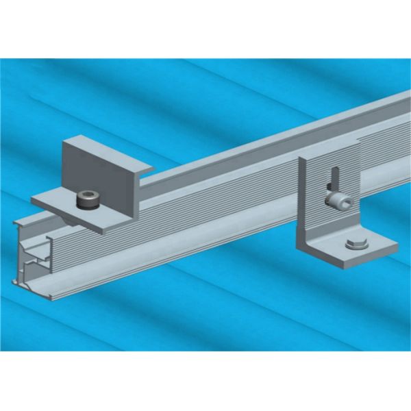 Rust Resistance Aluminum Extrusion Rail , Custom Size Aluminium Rail Profile