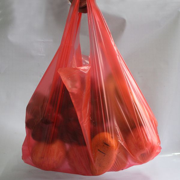 Plastic Market Bag Red Filler Masterbatch LDPE Carrier Environmentally Friendly
