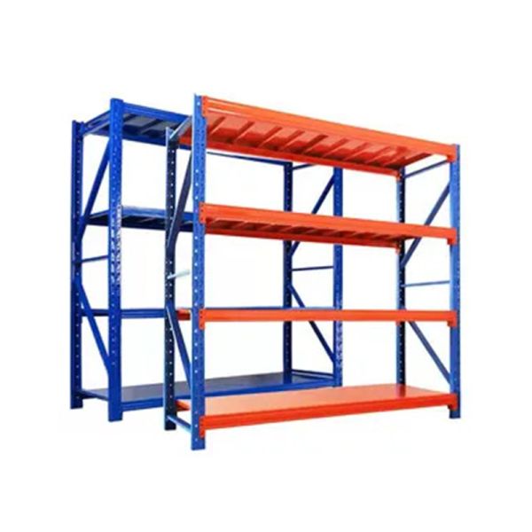Storage Blue Metal Shelving With 200 LBS Capacity Adjustable And Easy Assembly
