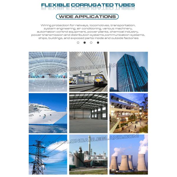 V-0 Flameproof Black Electrical Conduit Polypropylene (PP), AD21.2 Flexible Hose Corrugated Pipe Tube for Wires Cables