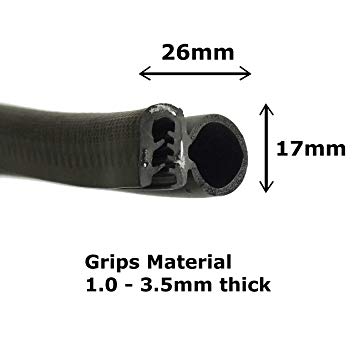 Custom Shape EPDM Black Car Door Sealing Rubber Strip for Automotive Window Sealing System