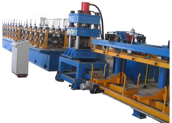 Highway Guard Rails Roller Forming Machine For Guardrails And Protective