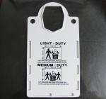 ABS Plastic Scaffolding Safety Products Scaffolding Tag Holder Lookout Warning