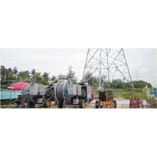 30KN Hydraulic Cable Tensioner Used For OPGW ADSS Transmission Project