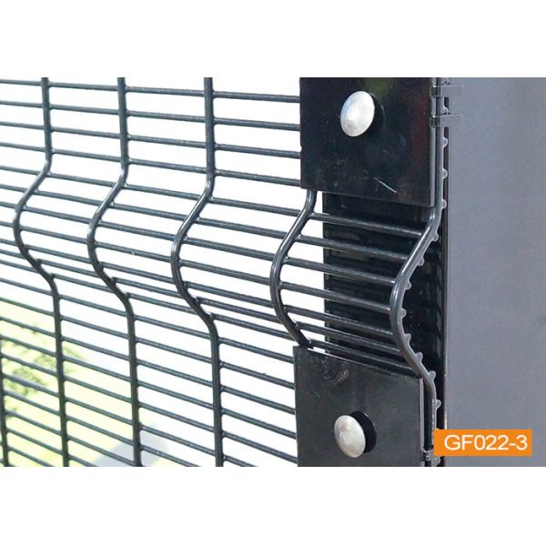 H Post 4mm Anti Climb Security Fencing Low Carbon Iron Wire