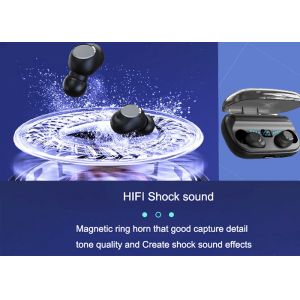 1H Charging Magnetic Bluetooth Earbuds Handsfree Earphone With Mic A2DP