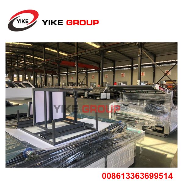 YIKE GROUP 3 Ply Corrugated Cardboard Automatic Flute Laminator Machine , High Speed Lamination Machine