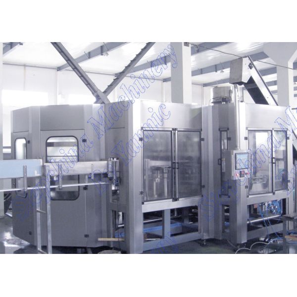 Monoblock Bottled Sprite Carbonated Drink Filling Machine / Machinery 15000 B/H