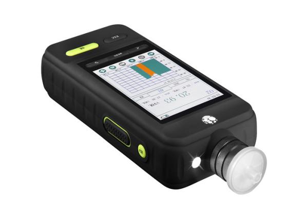 Cheap Curve Display O2 Gas Detector , Oxygen Color Gas Meter Fast Response ATEX CE for sale