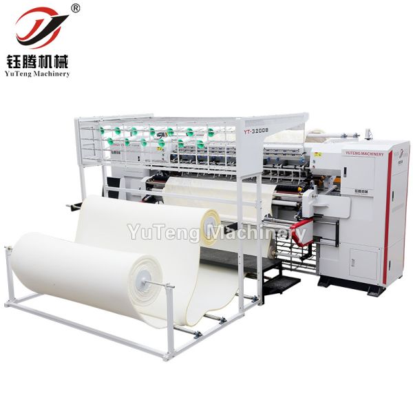 Automatic Computerized High Speed Multi needle Chain Stitch Quilting Machine for Making Mattress Sofa Cover Blanket Quilt