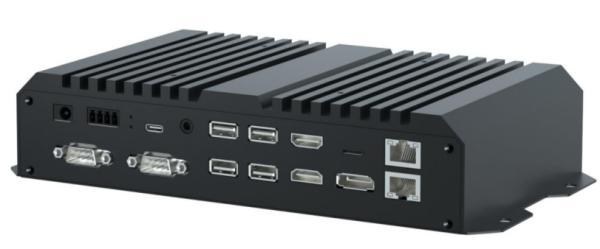Cheap Edge Computing HD Media Player Box Rockchip RK3588 AIot 8K Double Ethernet for sale