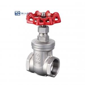 Best 201 304 316 Stainless Steel Hard Sealed Gate Valve for Internal Threaded Water Pipe wholesale