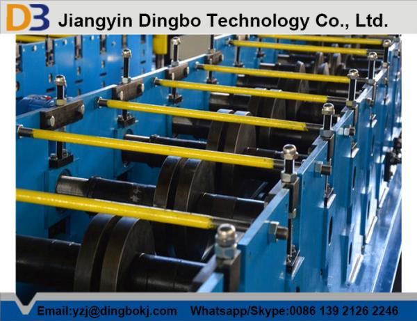 Cheap Gcr 15 Z purlin roll forming machine with 15 rows Rollers / PLC vector inverter for sale