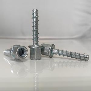 China Zinc Finish M10 Self Tapping Concrete Anchor Bolts For Inner Hanger And Concrete Block on sale