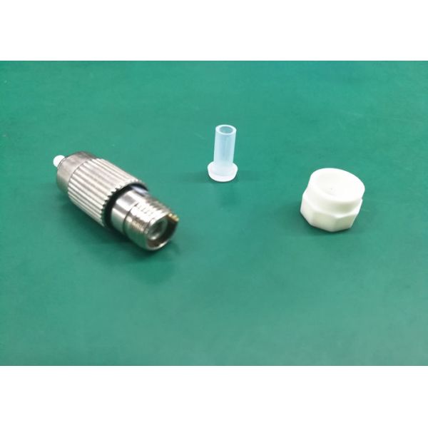 Fiber attenuator, FC plug-in type, 1550nm, 10dB fixed attenuation.