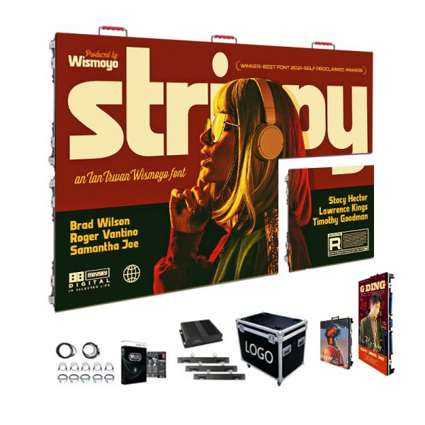 P2.5 P3.91 P4.8 LED Display Screen Pixel Indoor Outdoor Advertising LED Video Wall Display Screen