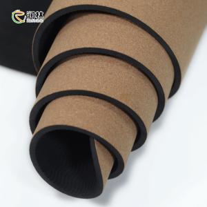 China Natural Kids Brown Cork Yoga Mat Strap Cover Set Eco Friendly on sale