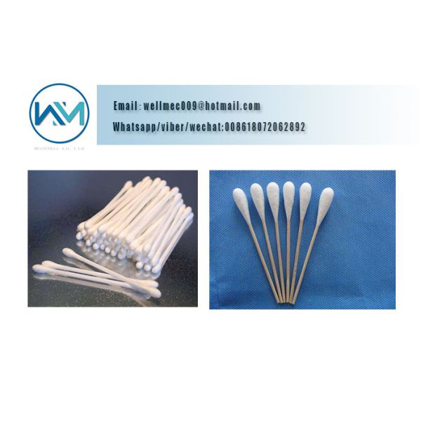 1000 PCS/MIN Disposable Medical Cotton Swab / Buds Making Machine and Packing Machine