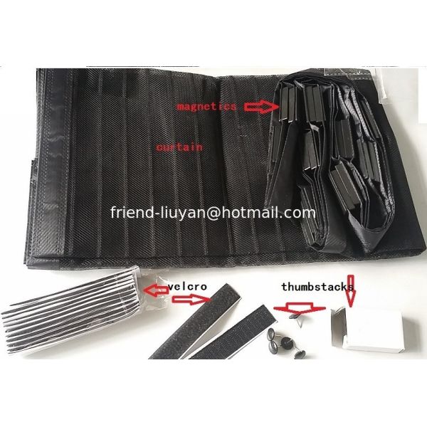 Home/Office/Workshop/Garage Magnetic Mesh Door Curtain Durable and Convenient Opening Magnetics