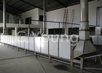 80 000 Cakes 400mm Roller Fried Bag Instant Noodle Making Machine 70g Per Cake