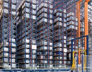 Best Labor Saving Efficiency Automated Warehouse System , ASRS Storage System HS Code 73089000 wholesale