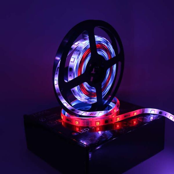 Smd 5050 12v Waterproof Rgb Led Strip Lights Dreamcolor Pixel Ws2811